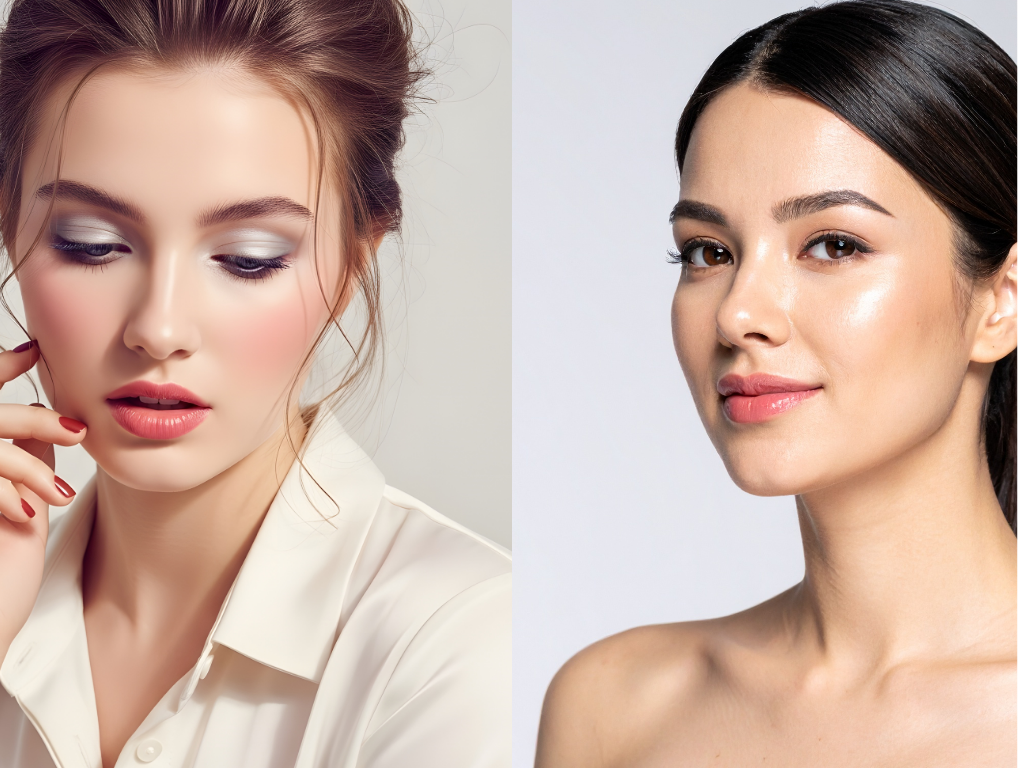 everyday makeup look oval face natural beginner friendly